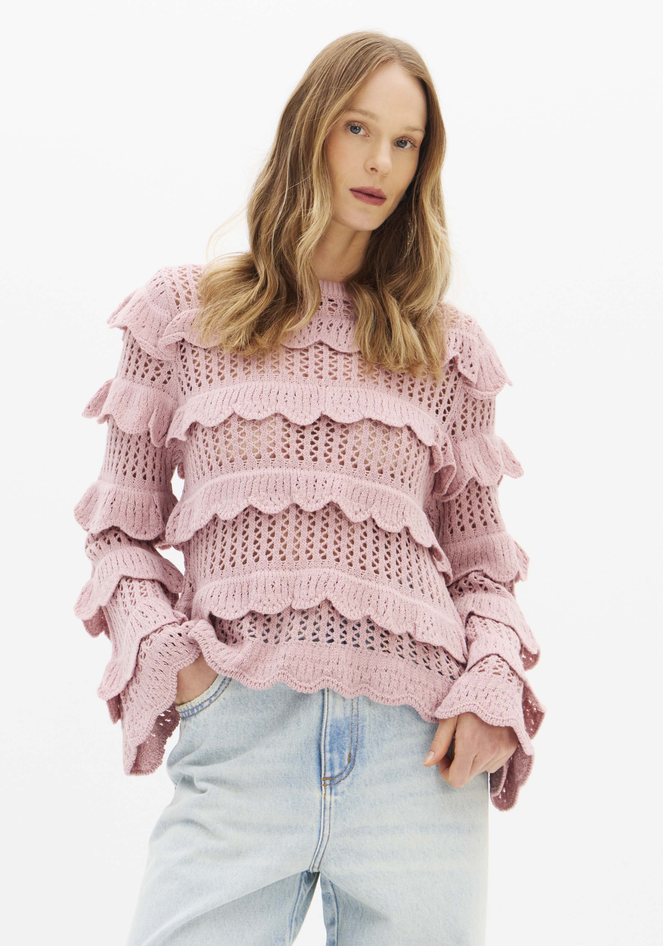 LP Pink Sweater