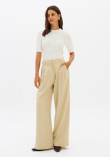 LP White Knitted Blouse II