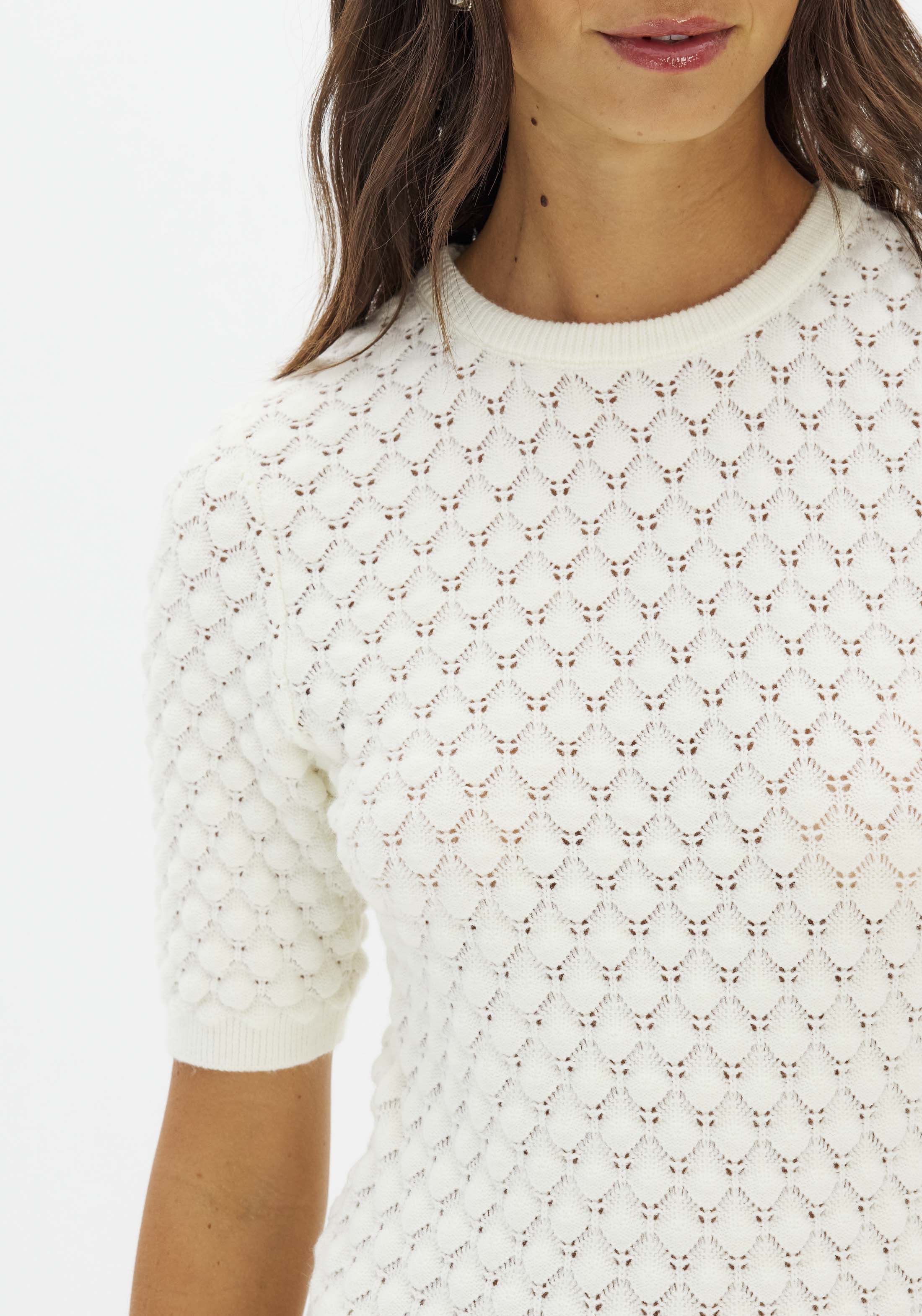 LP White Knitted Blouse II