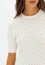 LP White Knitted Blouse II