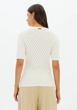LP White Knitted Blouse II