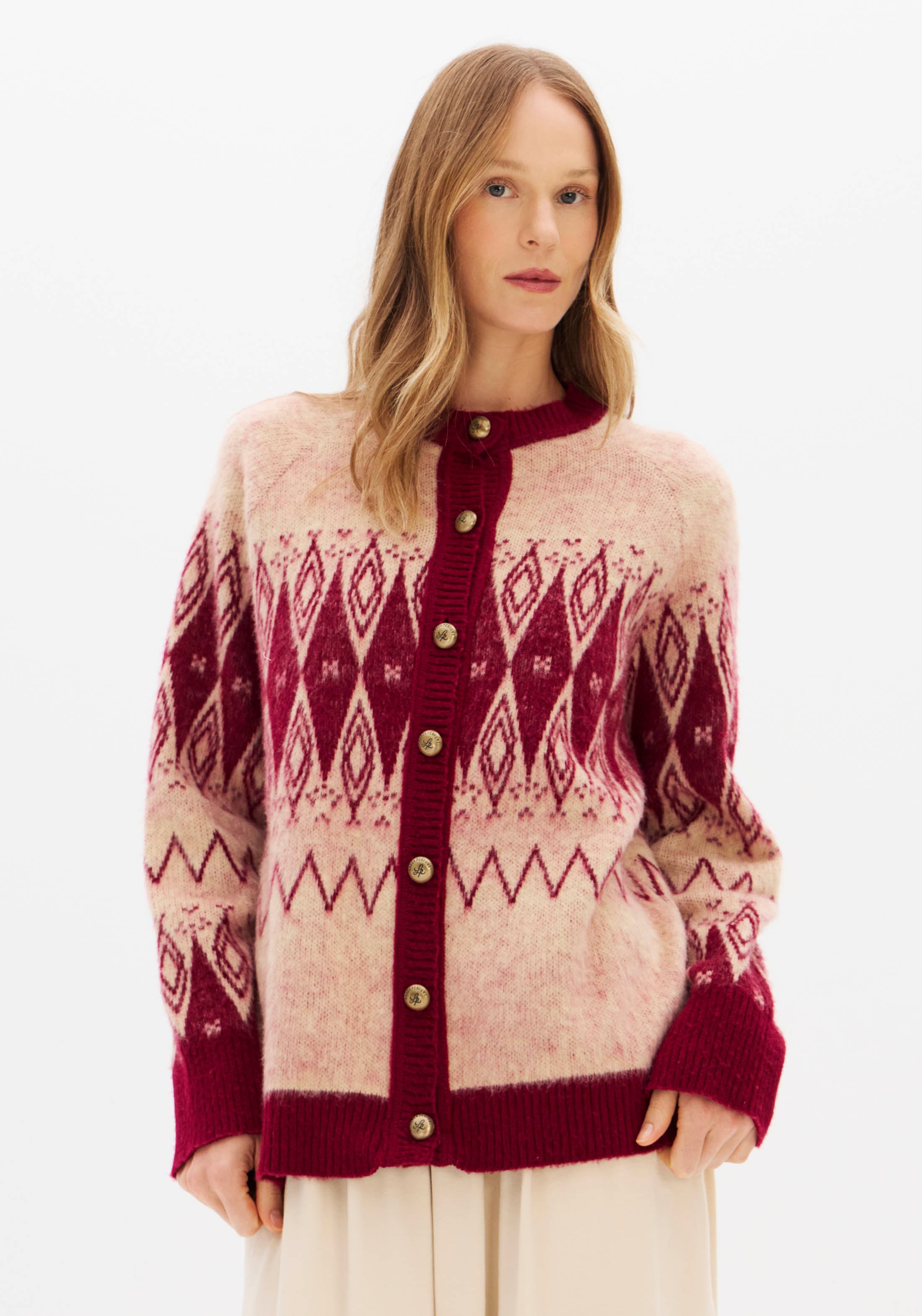 LP Pink Cardigan