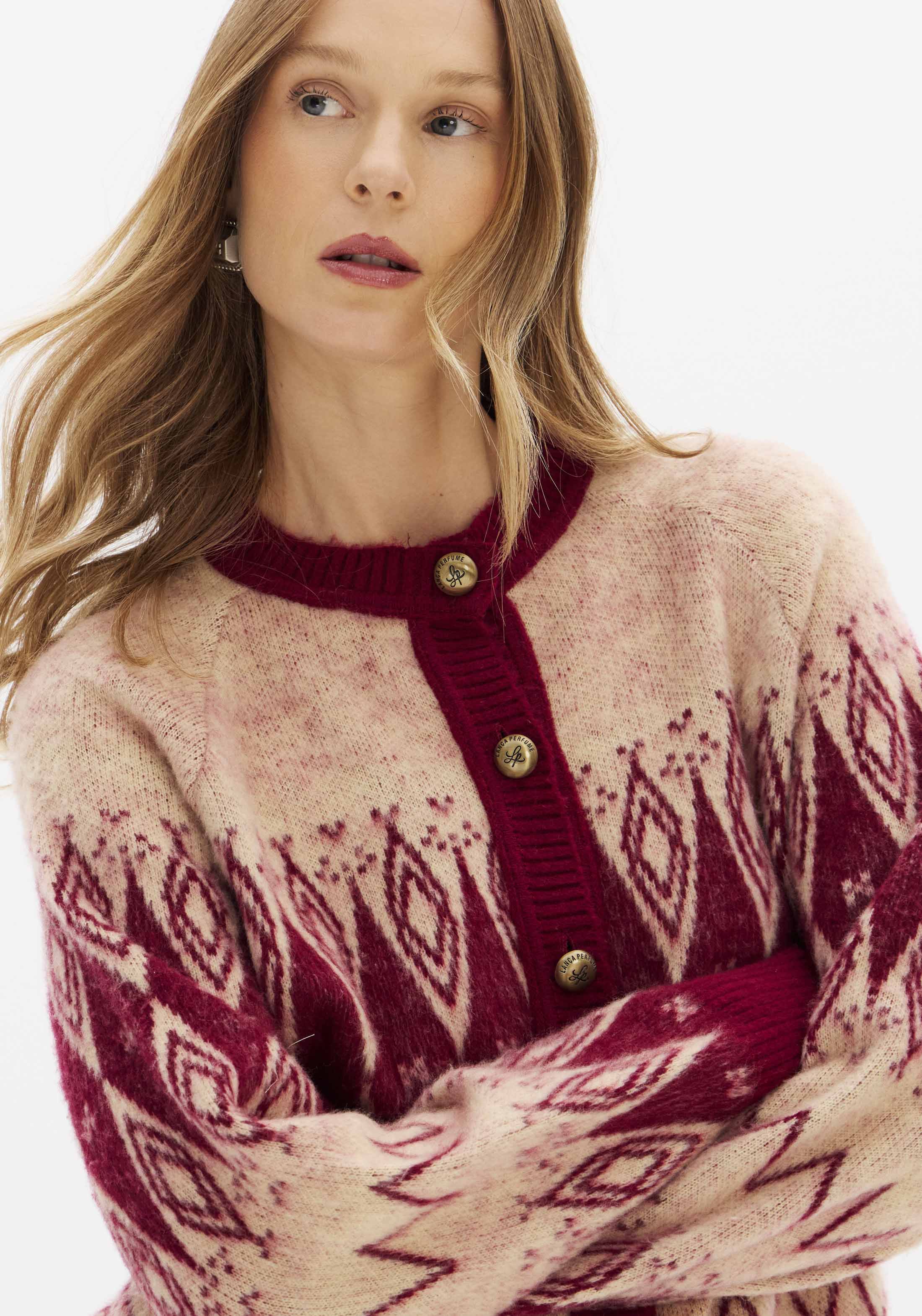 LP Pink Cardigan