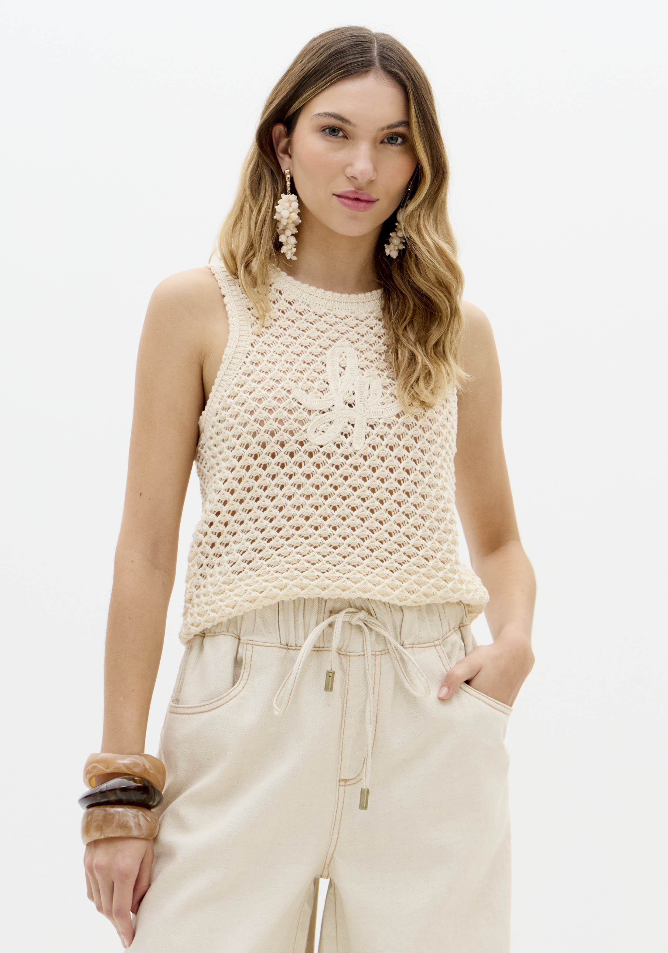 LP Crochet Blouse