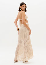 LP Beige Crochet Dress