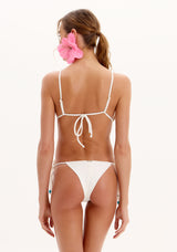 LP White Bikini with Blue Coral
