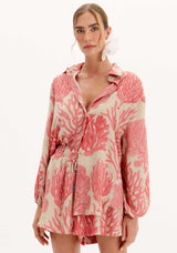 LP Coral Printed Shorts