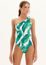 LP Swimsuit With Leaves