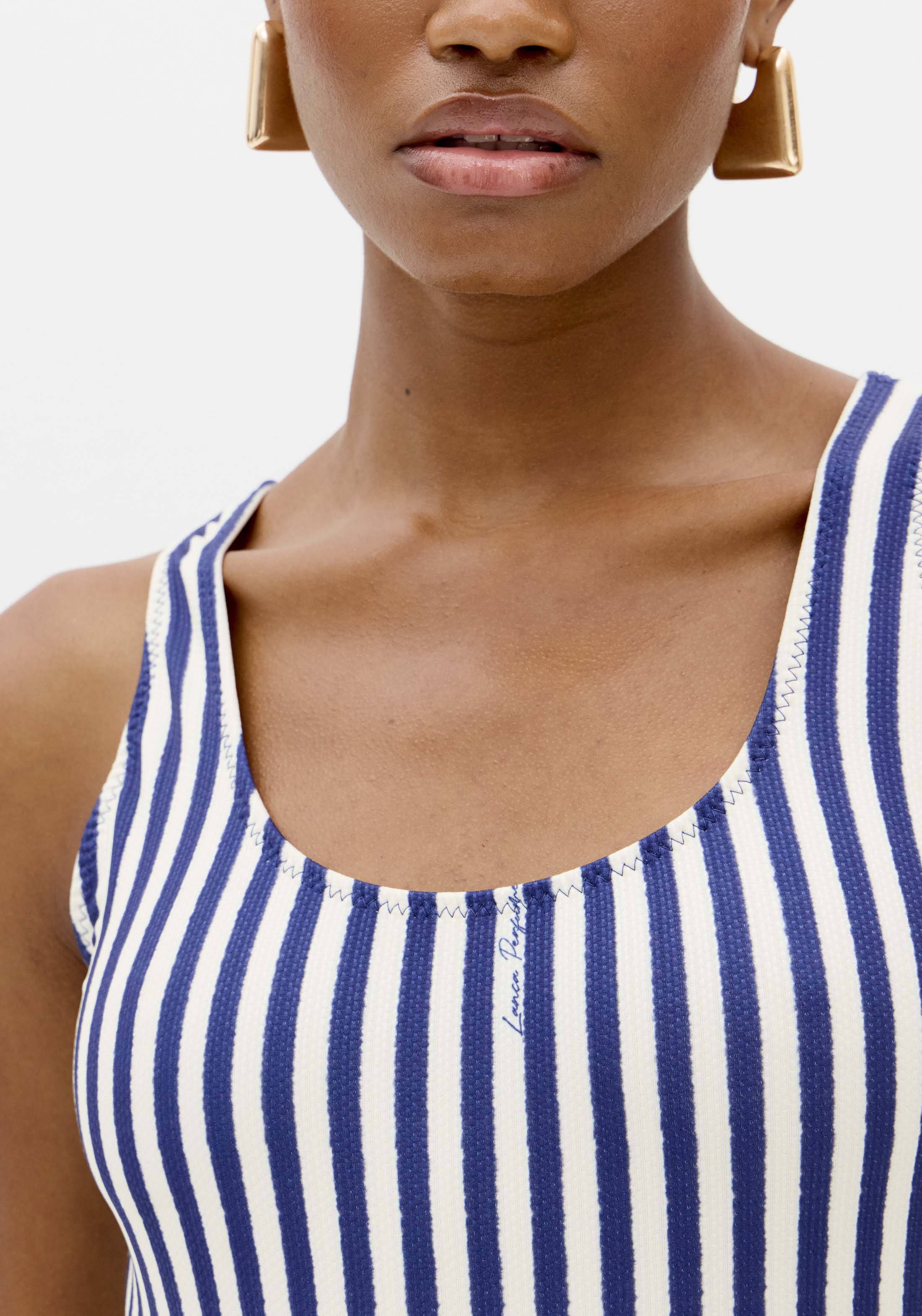 LP Striped Swimsuit