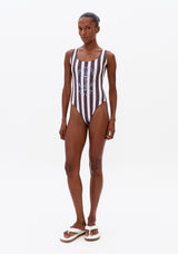 LP Stripped Swimsuit