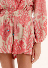LP Coral Printed Shorts