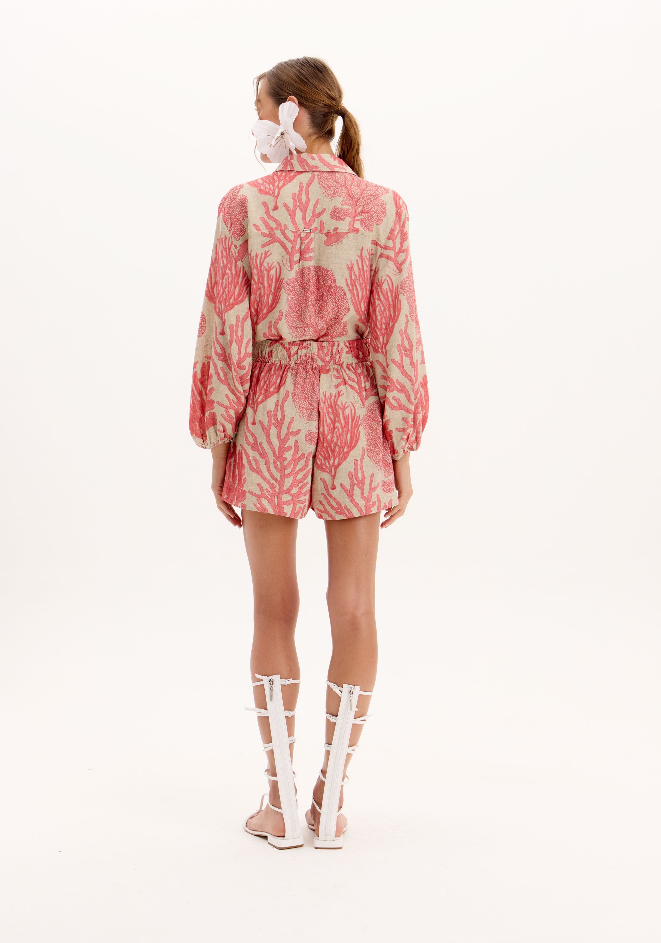 LP Coral Printed Shorts