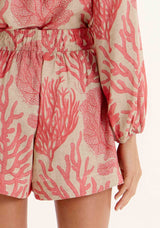 LP Coral Printed Shorts
