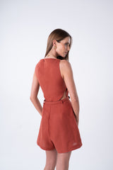 SK Linen Romper