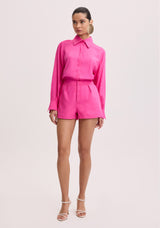 AM Pink Low-Waist Shorts