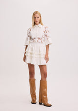 AM White Short Dress