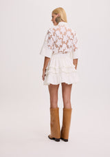 AM White Short Dress