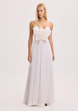 AM White Long Dress