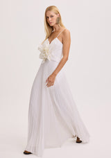 AM White Long Dress