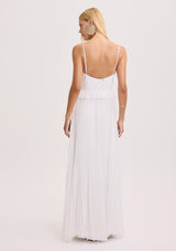 AM White Long Dress