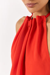 SK Orange Blouse