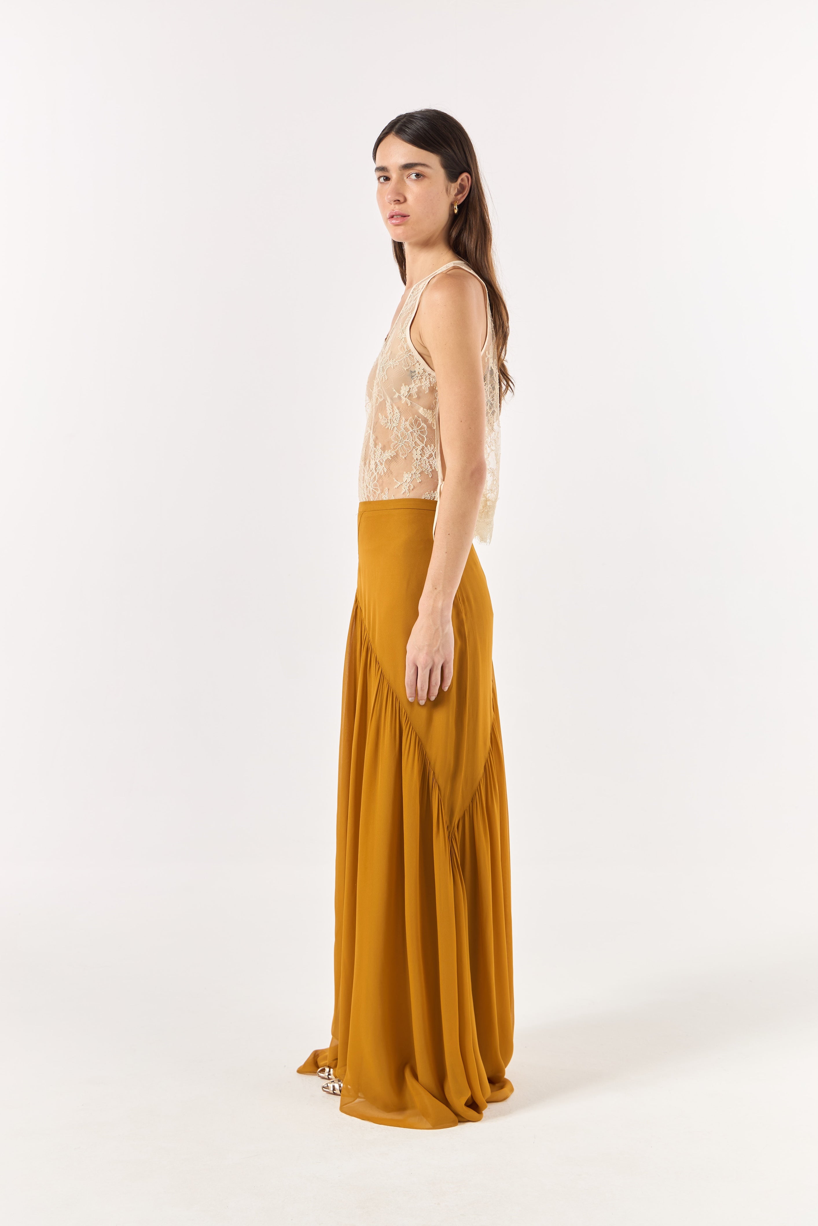 SK Golden Brown Skirt