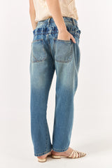 SK Jeans With Ruffled Pockets