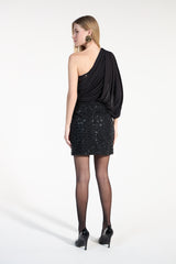 SK Black Short Skirt