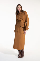 SK Caramel Skirt Set