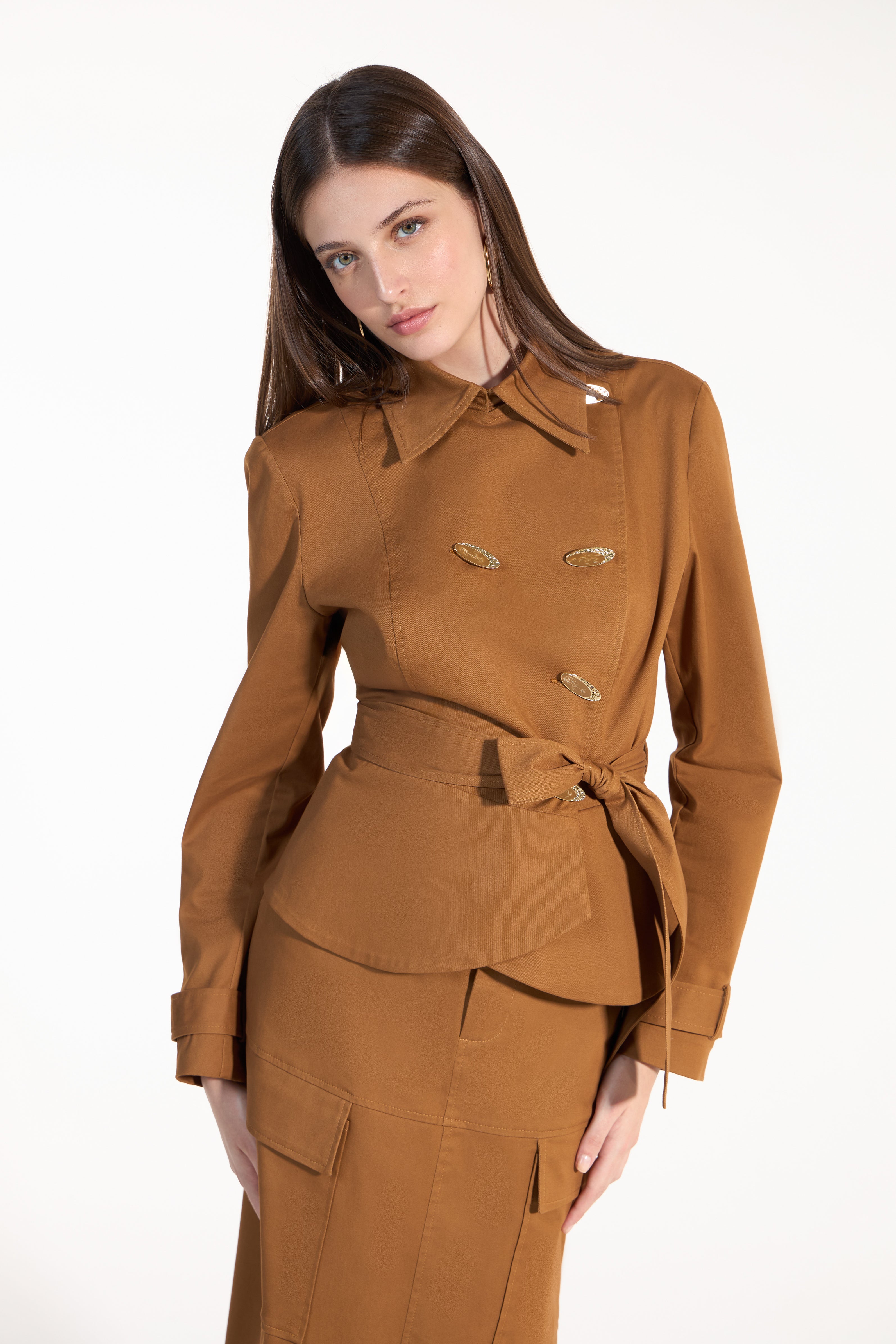 SK Caramel Skirt Set