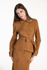 SK Caramel Skirt Set