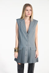 SK Grey Short Dress