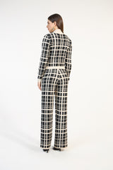 SK Black Checkered Set