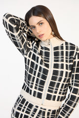 SK Black Checkered Set