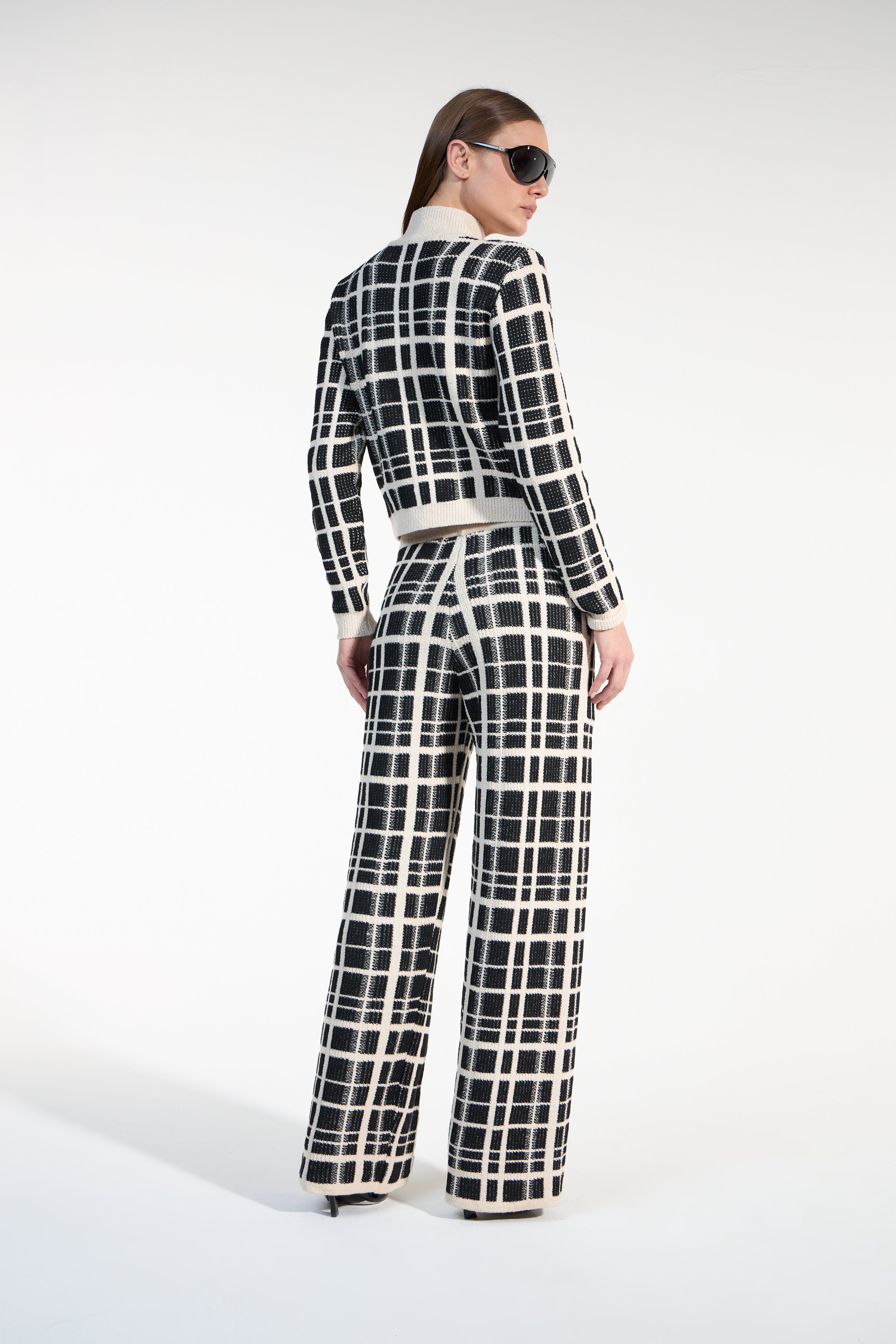 SK Black Checkered Set