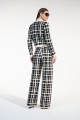 SK Black Checkered Set