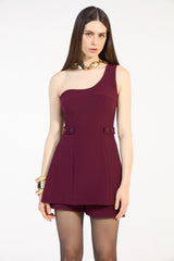 SK Burgundy Short Set