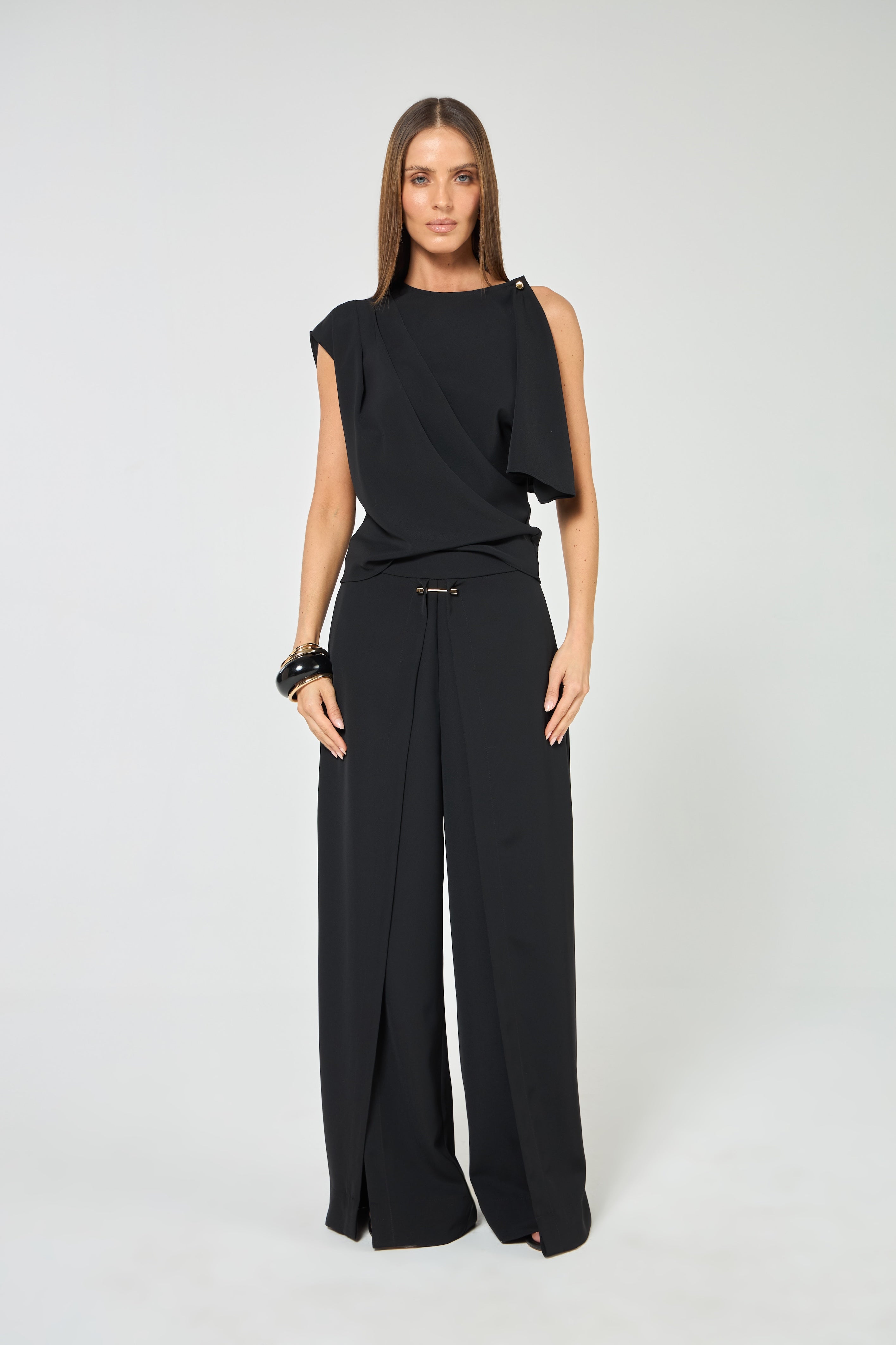 SK Black Pants Set