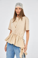 SK Beige Blouse