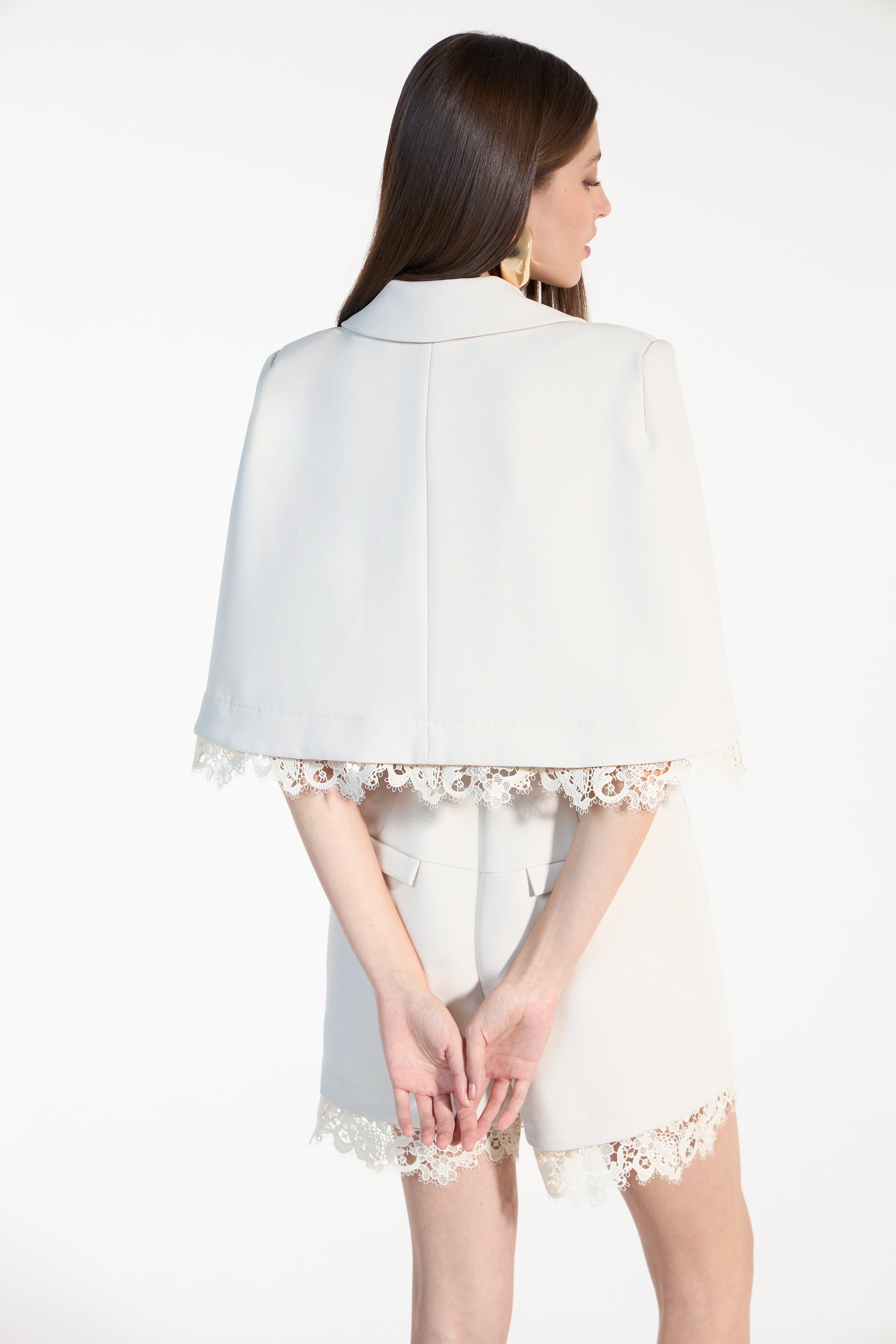 SK Off- White Romper