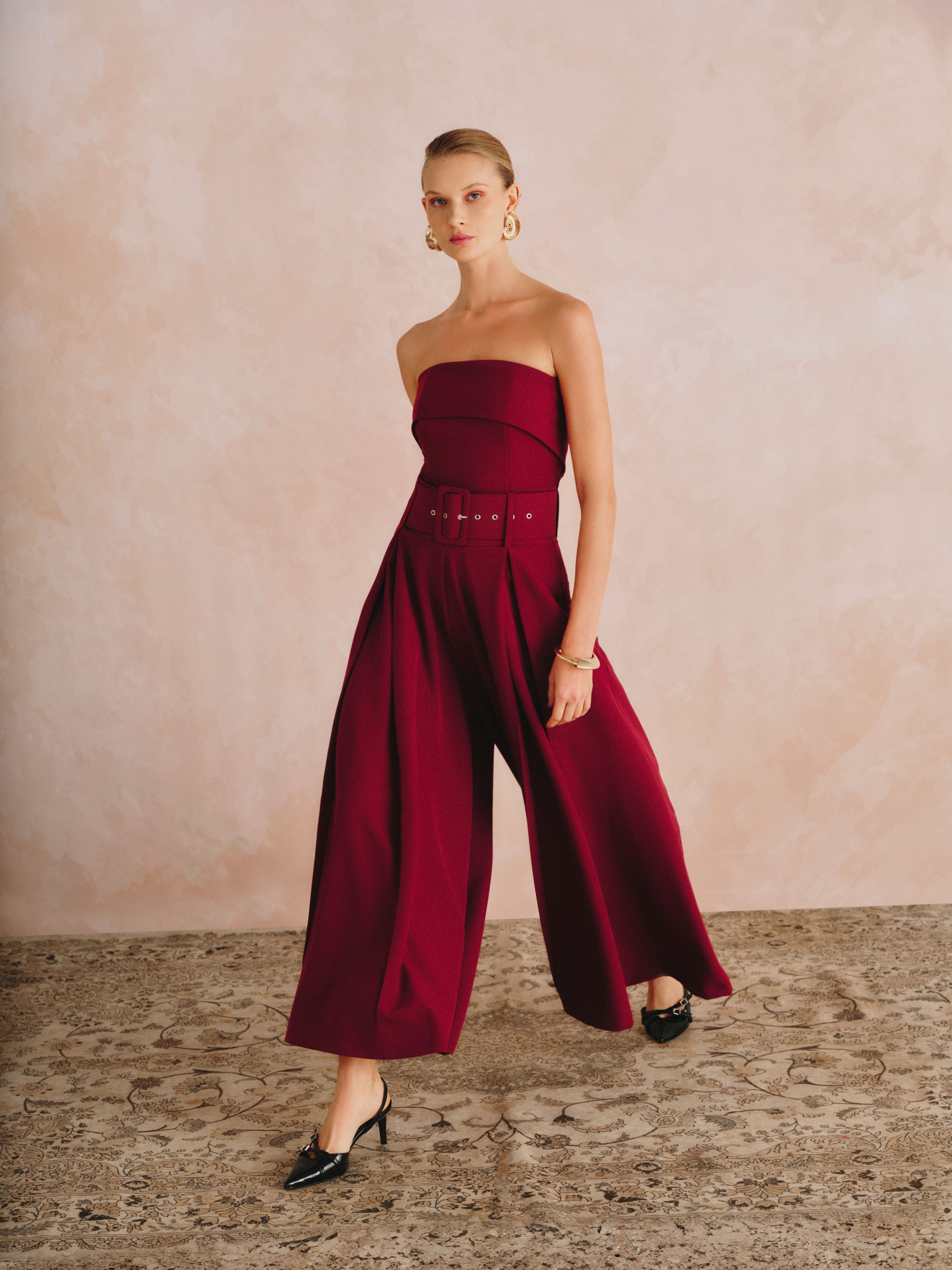 RL Cecilia Tailored Maxi Palazzo Pants II