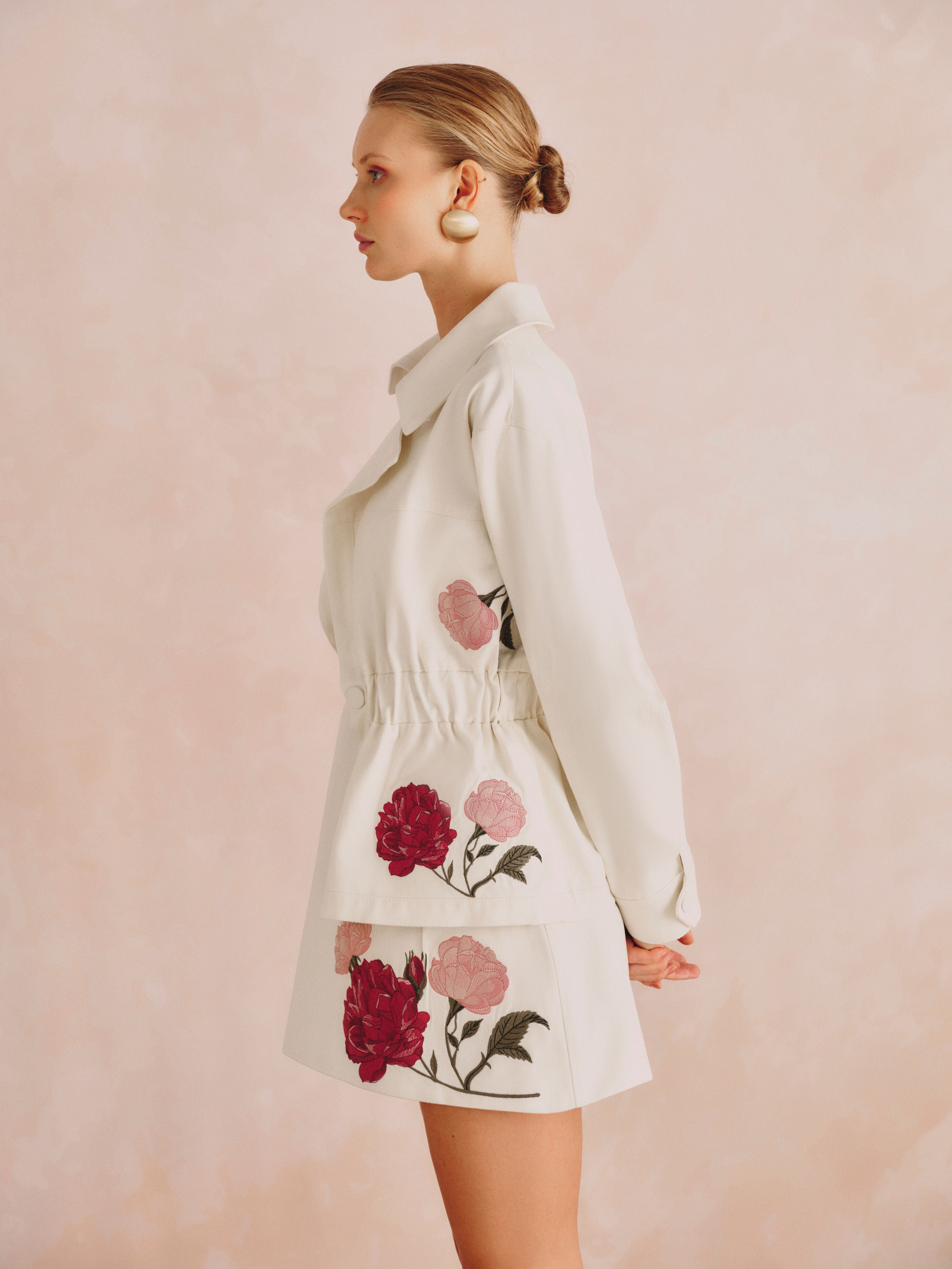 RL Adelaide Embroidered Twill Jacket