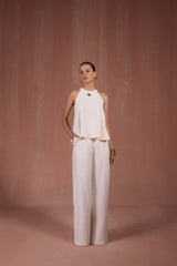 SK Off-White Blouse