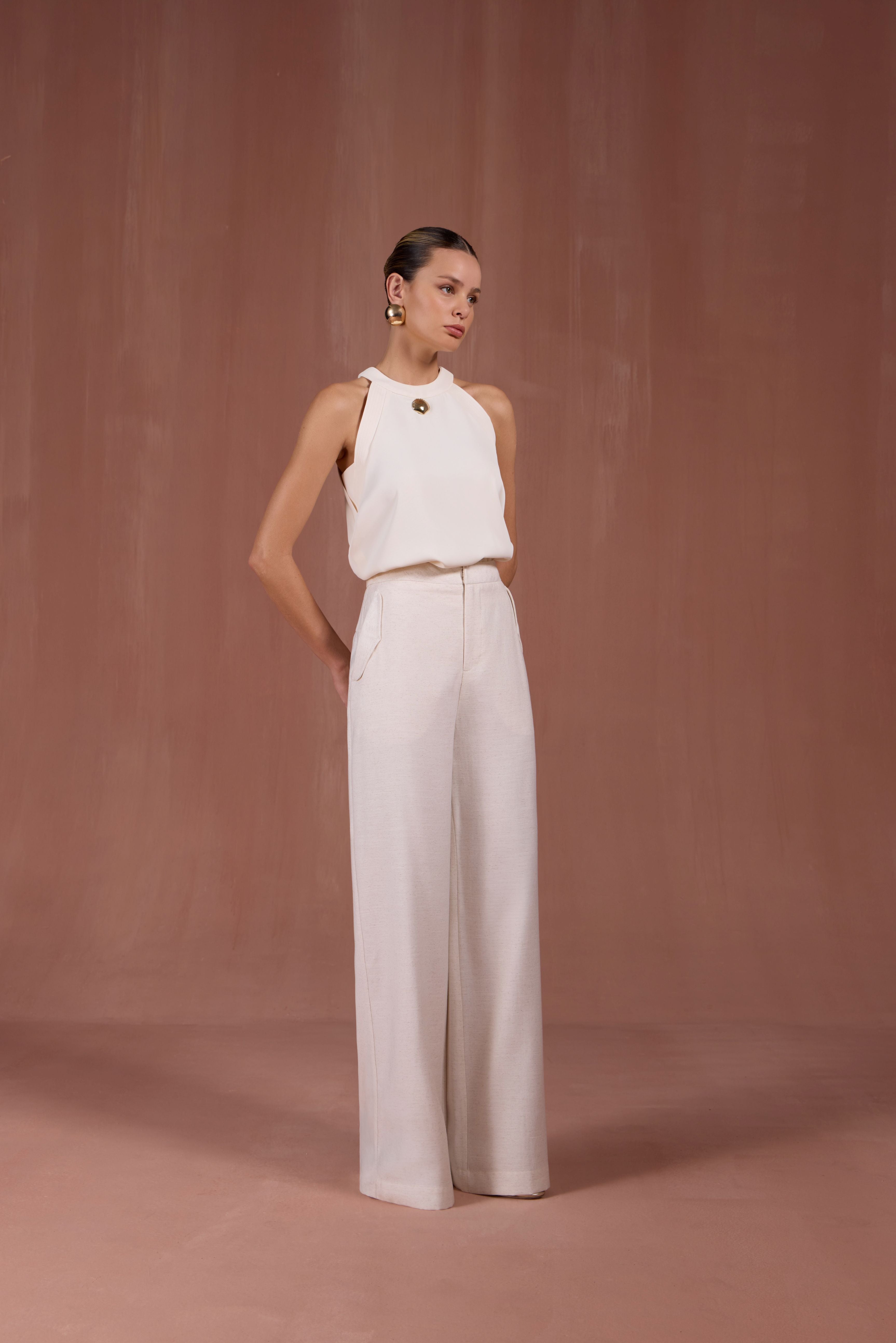 SK Off-White Pants