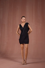 SK Black Short Dress