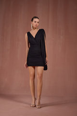 SK Black Short Dress