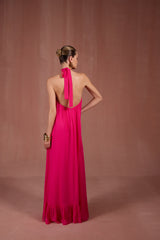 SK Pink Long Dress