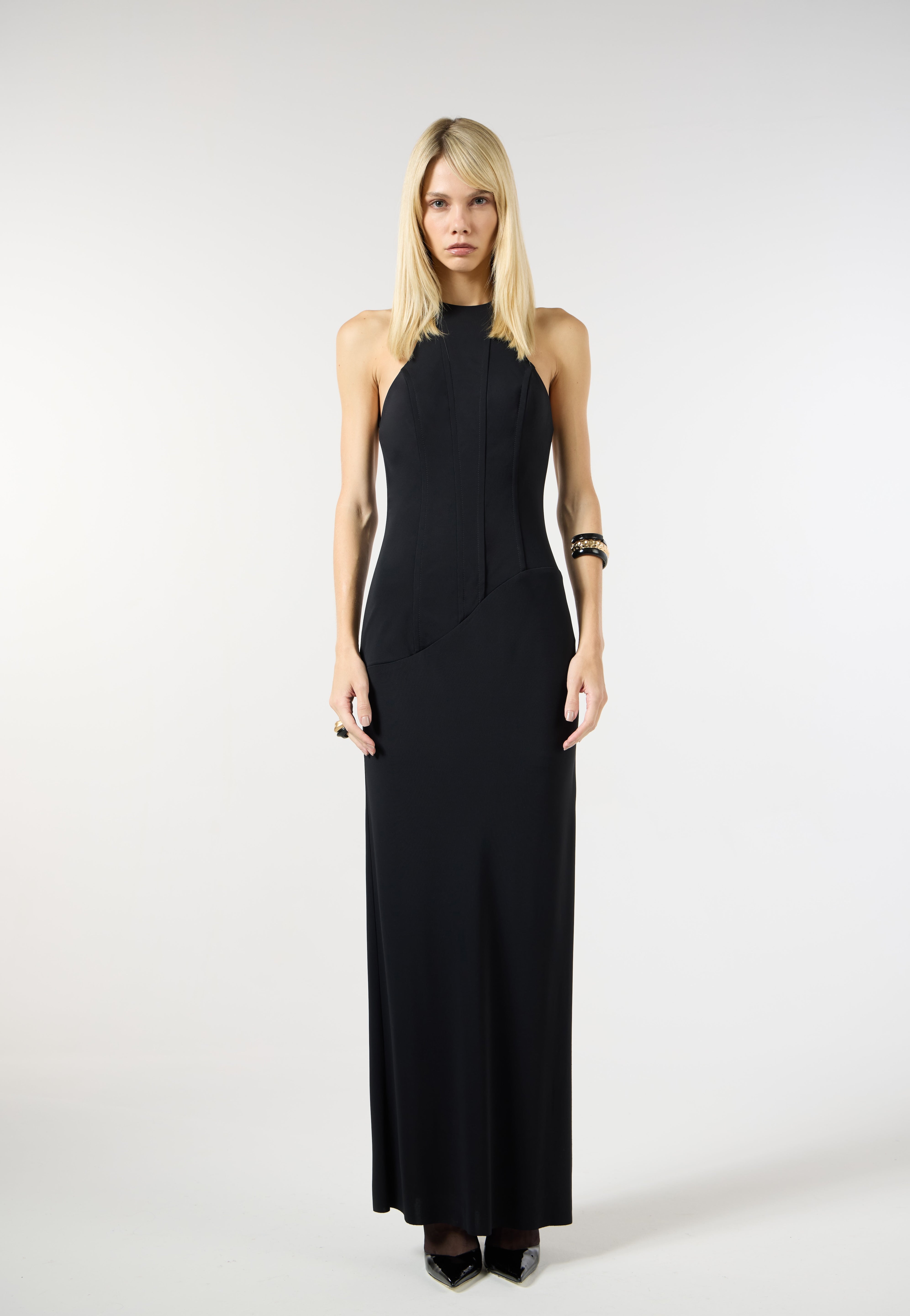 SK Black Midi Dress