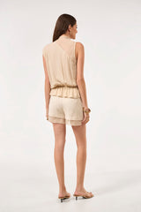 TD Beige Short Set