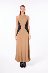 SK Bicolor Midi Dress